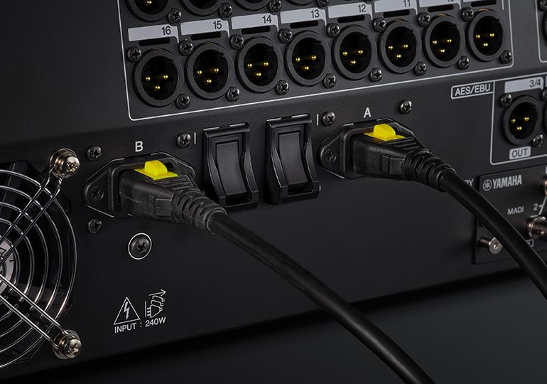 Yamaha Digital Mixing Console DM7: 冗余電源，可靠性高