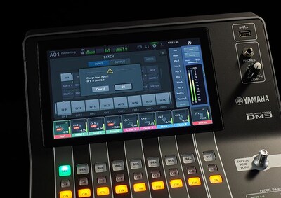 Yamaha Digital Mixing Console DM3: 靈活的跳線設置